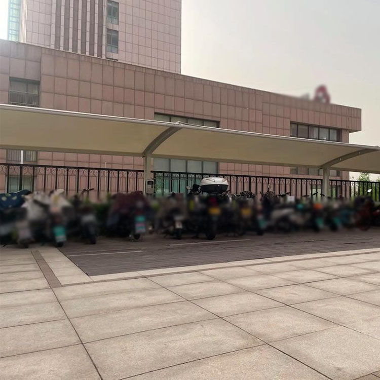 日土县膜结构电动车棚